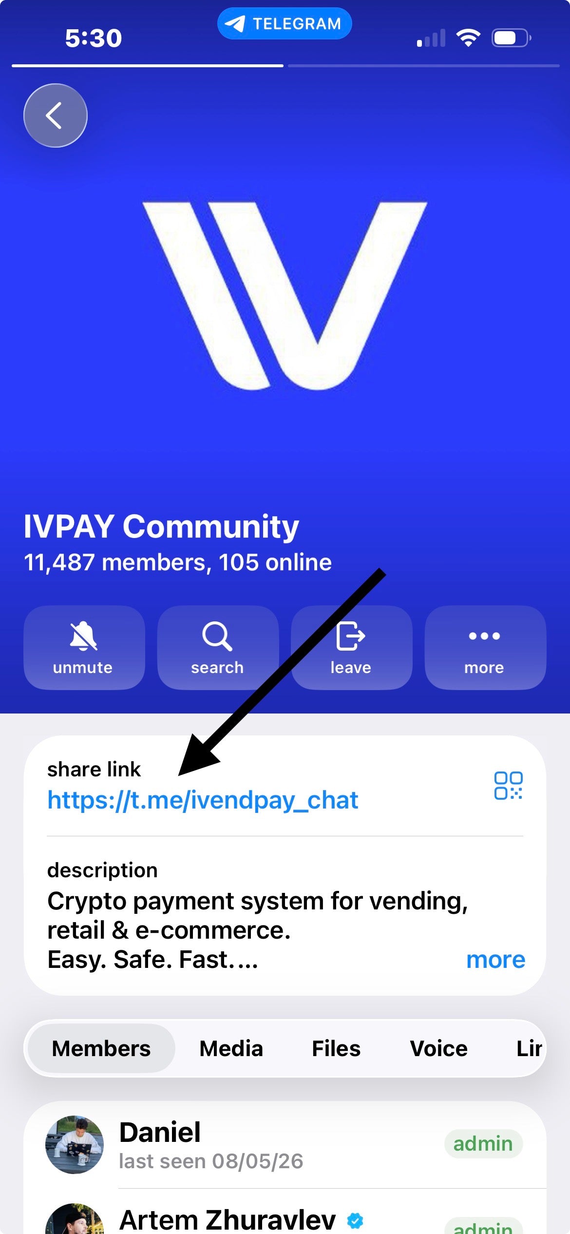 Seguidores Telegram
