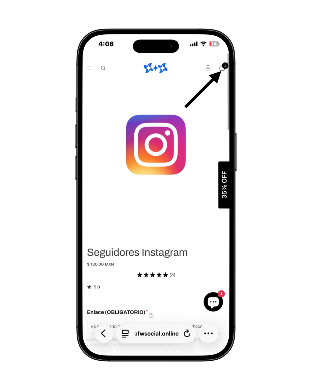 Seguidores Instagram