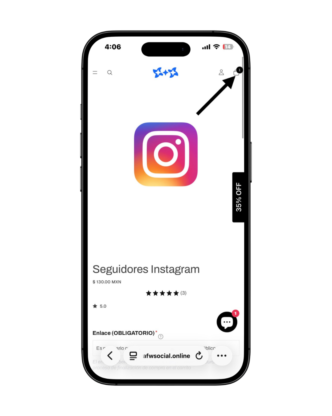 Seguidores Instagram